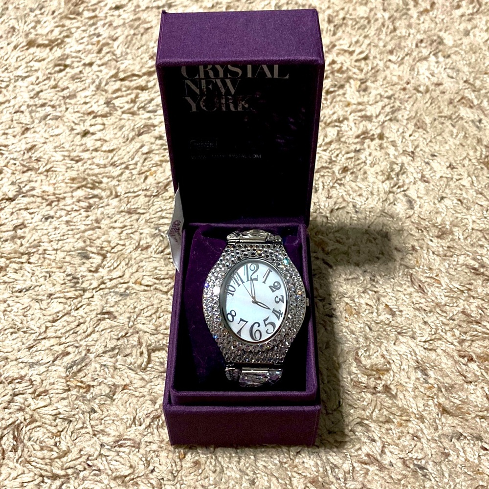 Womens Jimmy Crystal watch